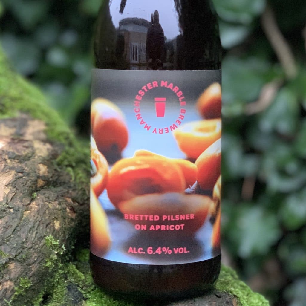 Bretted Pilsner on Apricot - Marble
